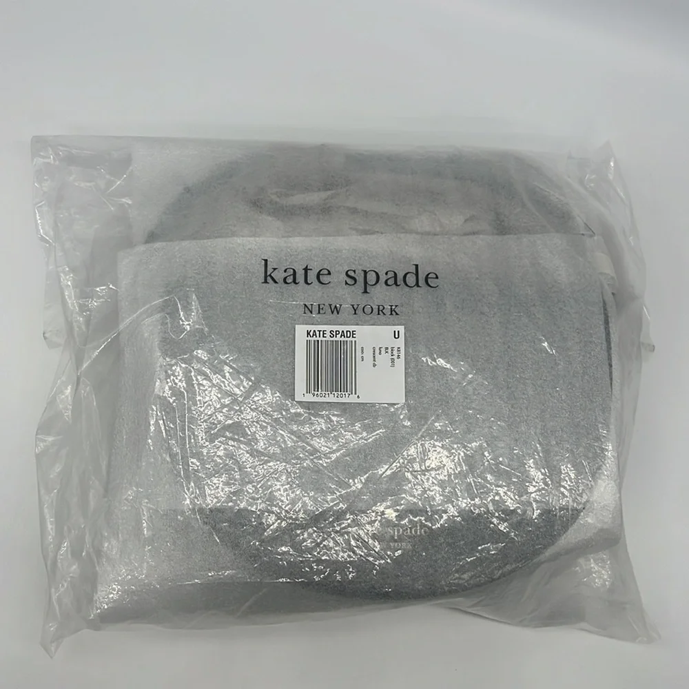 Kate Spade Luna Crescent Crossbody Black